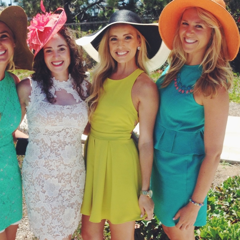 L'ATISTE Neon Midi Dress with Cutout Back